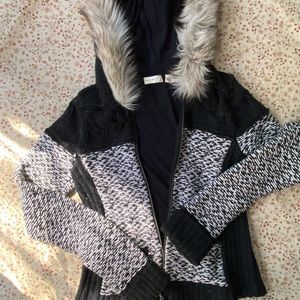 Anthropologie Sleeping On Snow Sweater - M